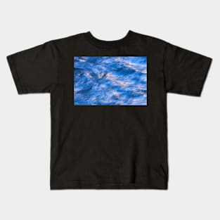 Water Abstract Blue Kids T-Shirt